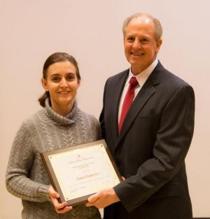 Dr. Laura Gutierrez Receives College of Engineering's Outstanding Lecturer Award